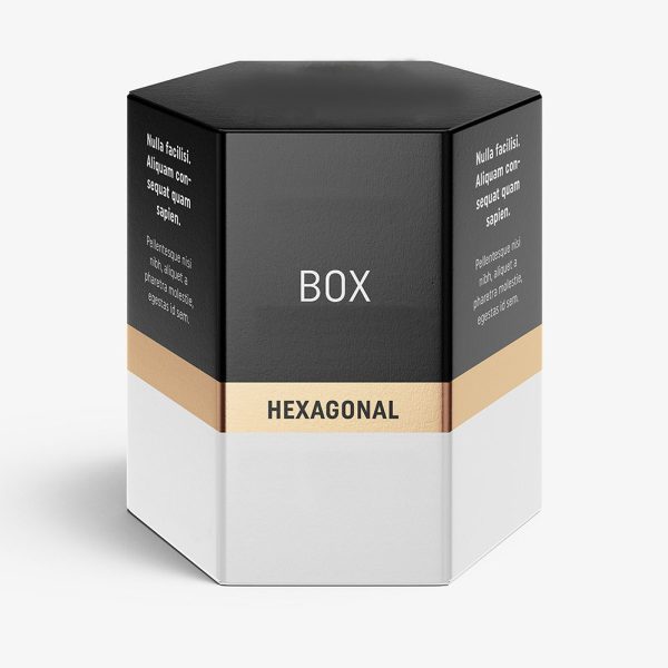 custom printed hexagonal boxes